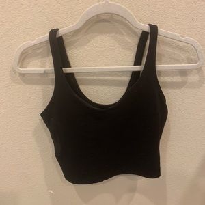 BLACK LULU TANK TOP